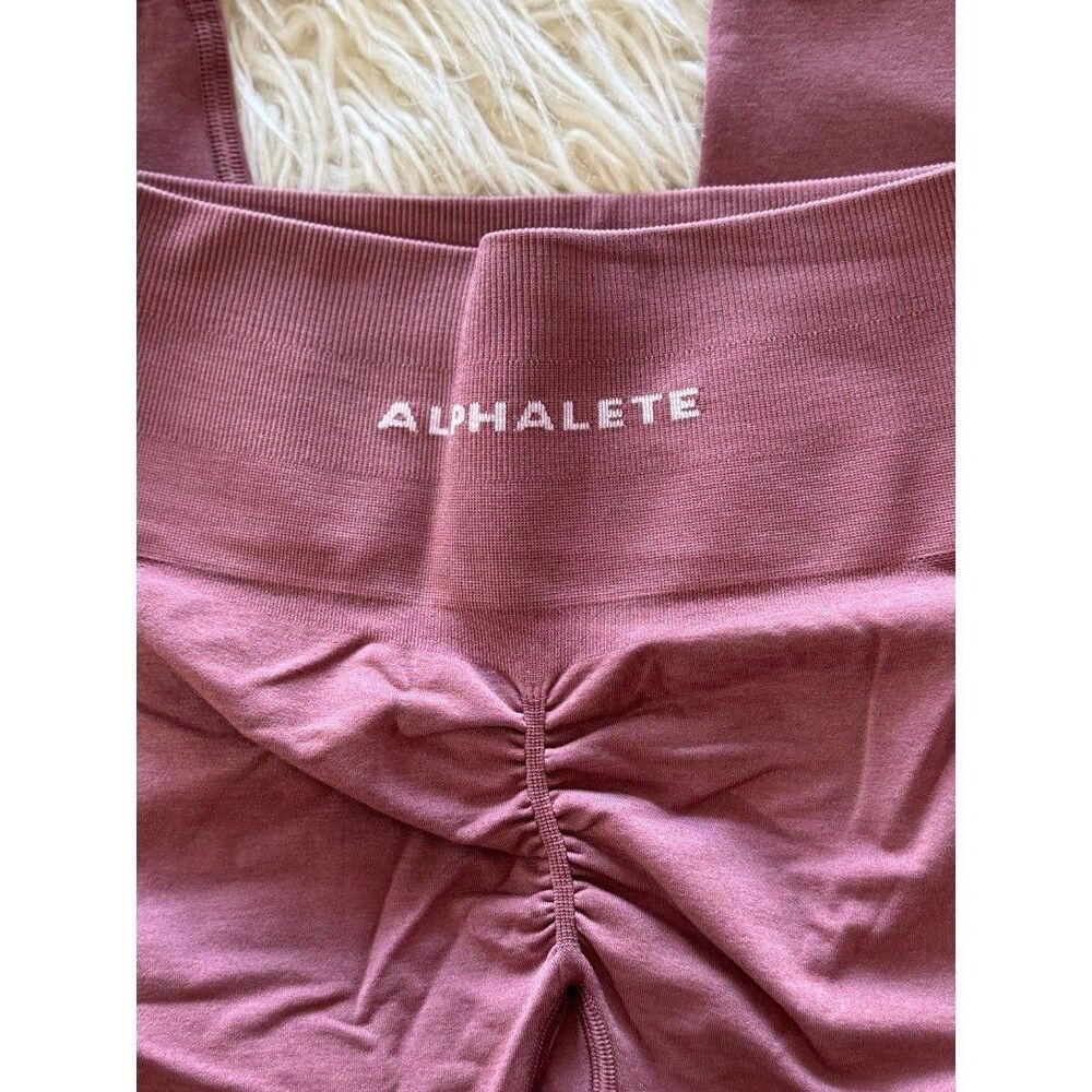 Alphalete Amplify Leggings Rose Size Small - Picture 5 of 7